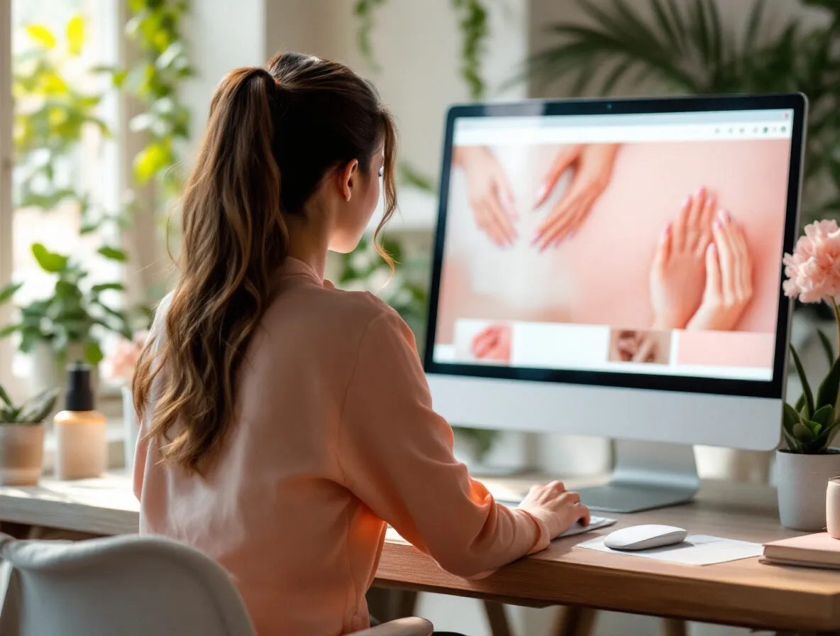Création du site web d’un institut sur un grand écran